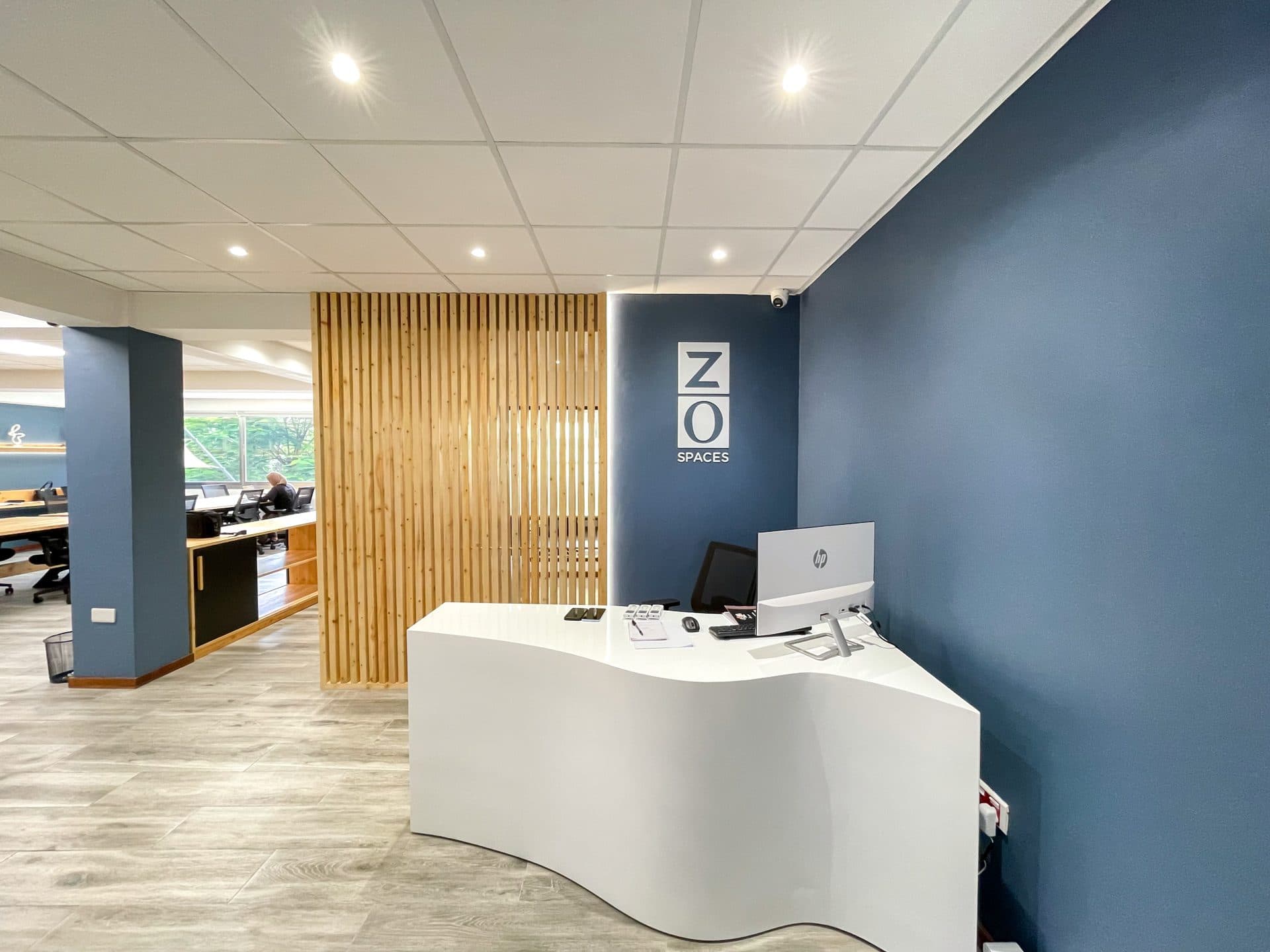 The co-working floor at ZO Slipway