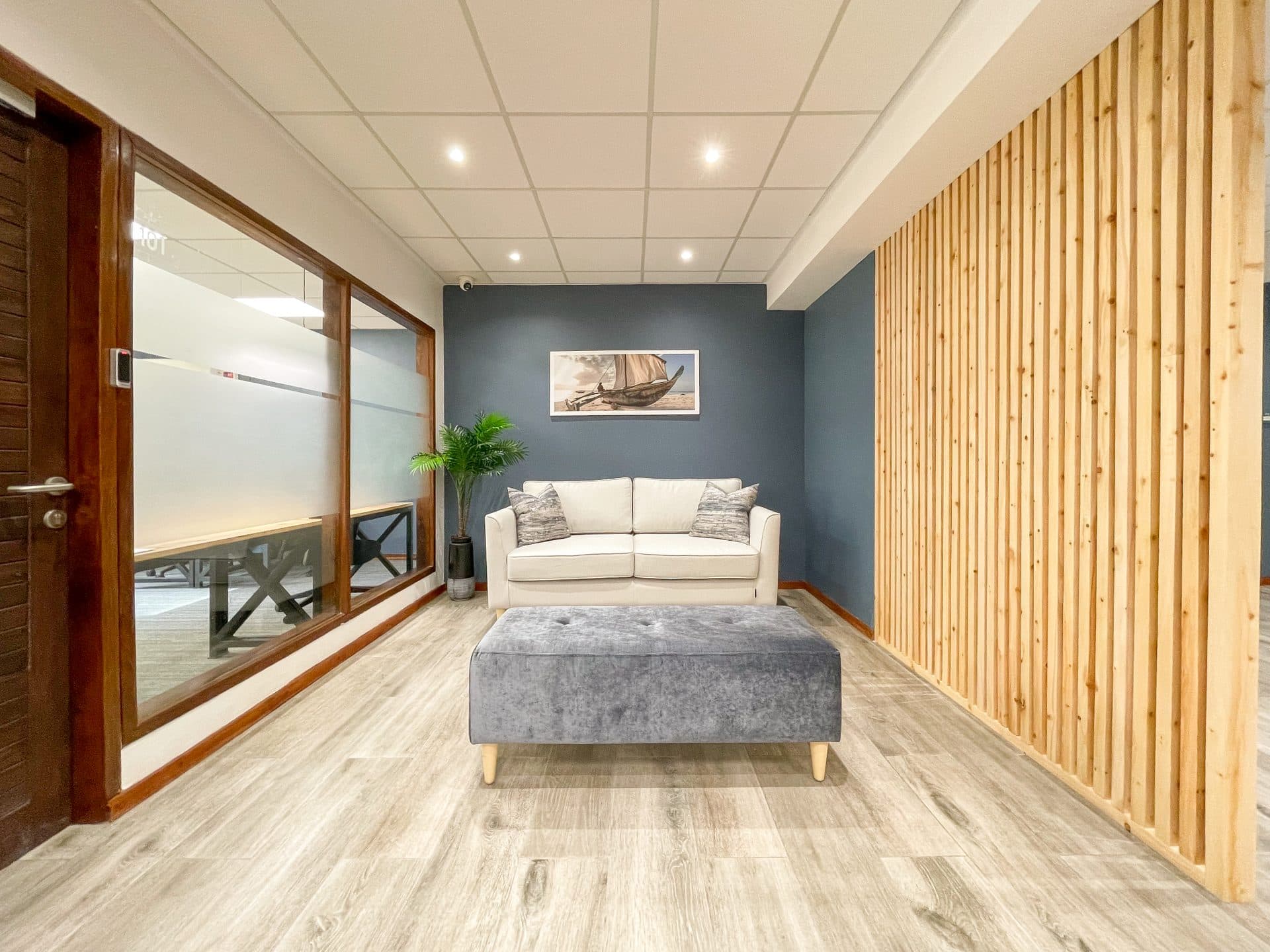 The lounge at ZO Slipway